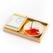 You You Ang Fuji Mountain Incense Gift Set-Lily of the Valley (Bell Orchid) with Red Plate